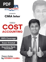 CMA Inter Costing Theory