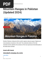 Mountain Ranges in Pakistan (Updated 2024)