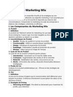 Cours Sur Le Marketing Mix