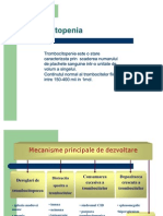 Trombocitopenia Prezentatie