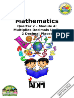 Math5 - q2 - Mod4 - Multiply Decimals Up To 2 Decimal Places