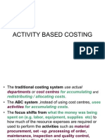 Activity Based Costing