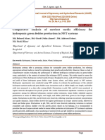 Comparative Analysis of Nutrient Media Efficiency For Hydroponic Green Fodder Production in NFT Systems