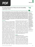 The Relationship Between Frailty and Social Vulnerability