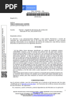 Tránsito - Expedición de Licencia de Conducción Radicado MT No. 20213030973532 - 20211340642871