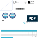 Facture Lentilles