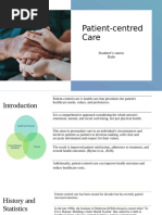 Patient Centered Care