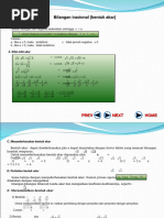 Bilangan Irasional (Bentuk Akar)