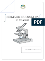 Bíblia de Biologia Da 9 Classe