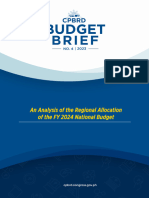 BB2023-04 An Analysis of The Regional Allocation of The FY 2024 National Budget