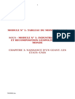 Chapitre 3 Naissance D'un Géant Les Etats-Unis