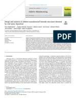 Design and Analysis of Additive Manufactured Bimodal Structures Obtained by Cold Spray Deposition