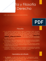 Filosofia y Filosofia Del Derecho