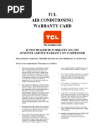 Warrantees TCL