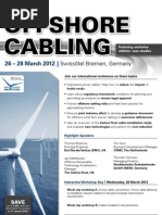 Offshore Cabling