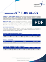 Deloro MDS Tribaloy400 Rev00