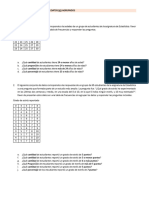 Distribución de Frecuencias-Ejercicios Generales para La Casa