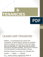 Topik 11LEASE AND TENANCY 2