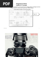 Fujifilm X-T Camera Button Layout Concept