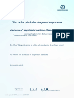 Boletín 63 Autonomía Presupuestal Autoridades Electorales