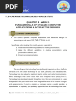 Creative Technology Q1 Lesson 1 Week 1-Jamisola - FUNDAMENTALS OF DYNAMIC COMPUTER DYNAMIC DESIGN - Done
