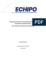 Compendio de Normas de ClasificaciA N FECHIPO 2024-2025