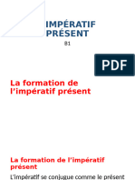 L'impératif Présent B1 Octobre 23