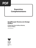 Exercícios Complementares - Design Grafico