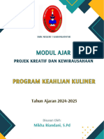 Modul Ajar Projek Kewirausahaan Kelas XII