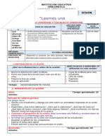 SESIÓN 27 COMUNICACIÓN Leemos Una Fábula Lun - Es 23-09-24