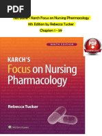 Test Bank For Focus On Nursing Pharmacology 9th Edition by Rebecca Tucker