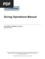 OII Diving Manual Book (2019 Revision)