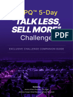 "Talk Less, Sell More" - Challenge Workbook - 20240628