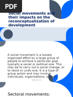 Social Work Movements