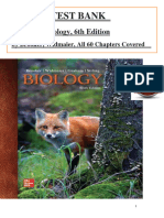 Test Bank With Solution Manual For Biology, 6th Edition by Robert Brooker, Eric Widmaier