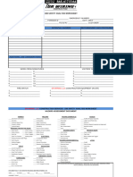 Job Safety Sheet