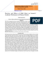 Practices and Effects of Child Abuse On Learner's Academic Performance in Primary Schools (WWW - Kiu.ac - Ug)