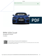 BMW Serie 4 Coupe 420 D