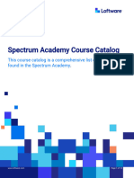 Spectrum Academy Course Catalog