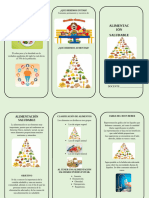 Triptico de La Alimentacion Saludable 2