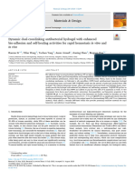 Dynamic Dual-Crosslinking Antibacterial Hydrogel With Enhanced Bio-Adhesion and Self-Healing Activities For Rapid Hemostasis in Vitro and in Vivo