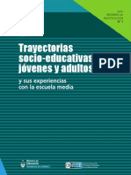 Trayectorias Socio-Educativas de Jóvenes y Adultos Ministerio