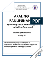 AP1 Q3 Mod3 Epekto NG Pisikal Na Kapaligiran