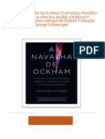 (FREE PDF Sample) A Navalha de Ockham O Princípio Filosófico Que Libertou A Ciência e Ajudou A Explicar o Universo 1st Edition Johnjoe Mcfadden Tradução George Schlesinger Ebooks