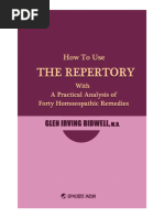 How To User Repertory by Bidwel