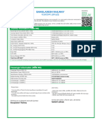 Bangladesh Railway: Journey Information