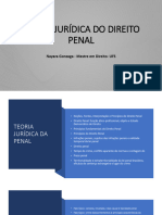 Teoria Jurídica Do Direito Penal 2022