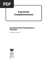 Exercicios Complementares - Assistente de Condomínio e Porteiro - 2ed