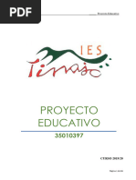 Proyecto Educativo Ies Tinajo