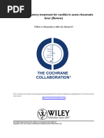 Anti-Inflammatory Treatment For Carditis in Acute Rheumatic